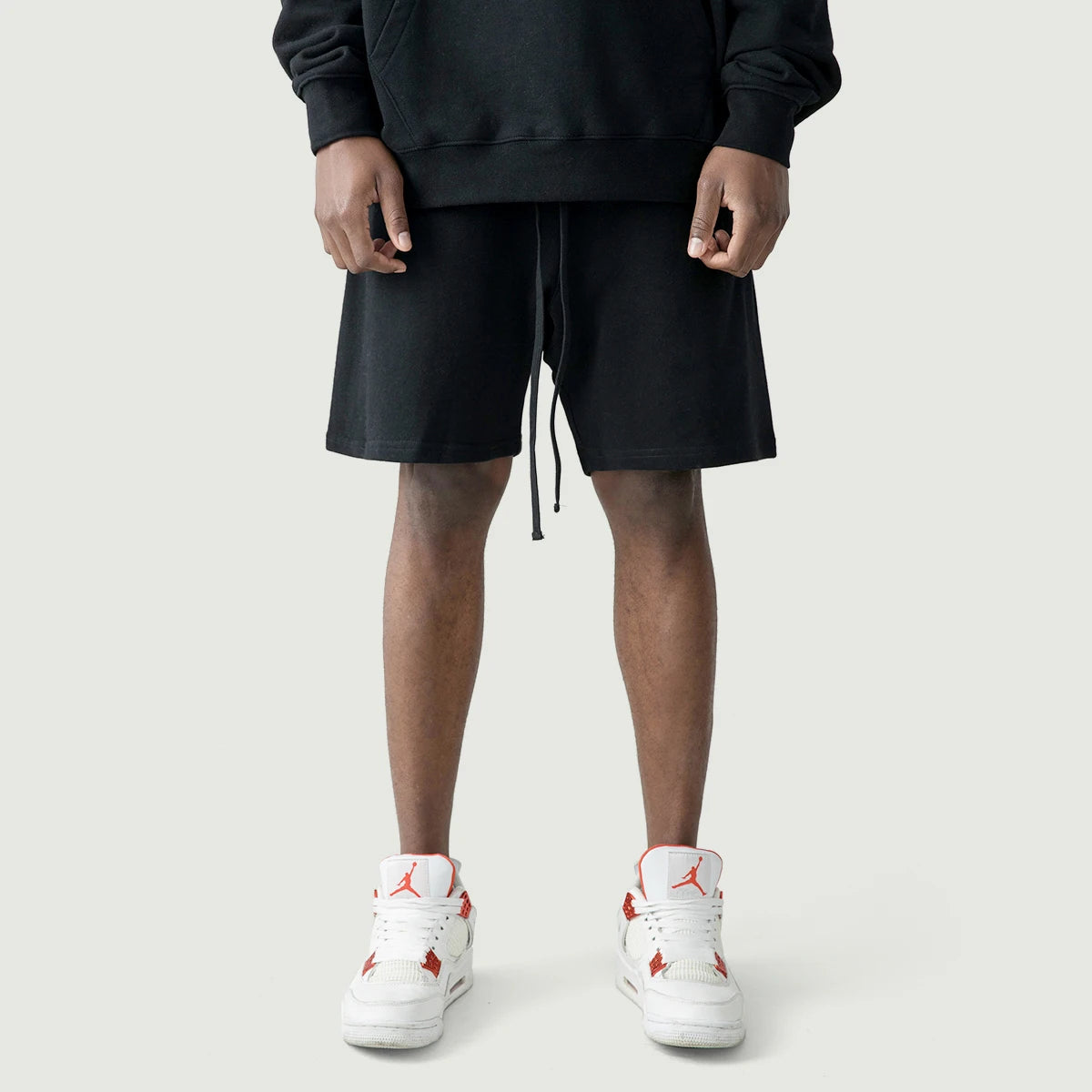 Oversized Fleece-lined Men’s Shorts