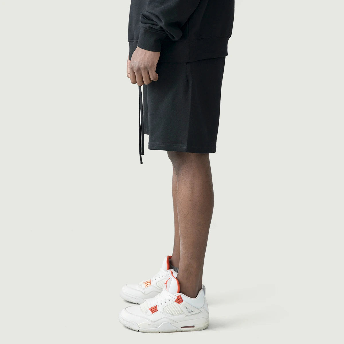 Oversized Fleece-lined Men’s Shorts