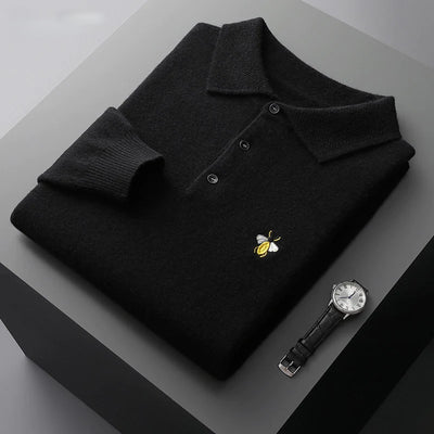Trendsy Men's Cashmere Bee Sweater