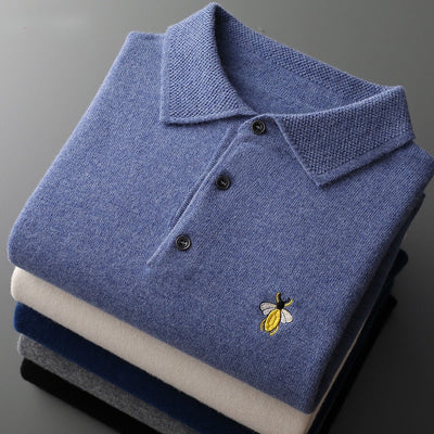 Trendsy Men's Cashmere Bee Sweater