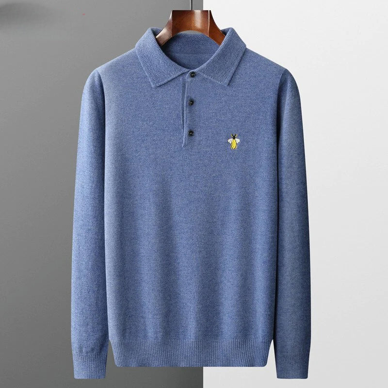 Trendsy Men's Cashmere Bee Sweater