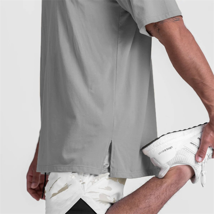 Men's Workout Loose Oversized T-shirt