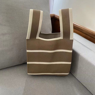 Mini Knot Knit Handbag
