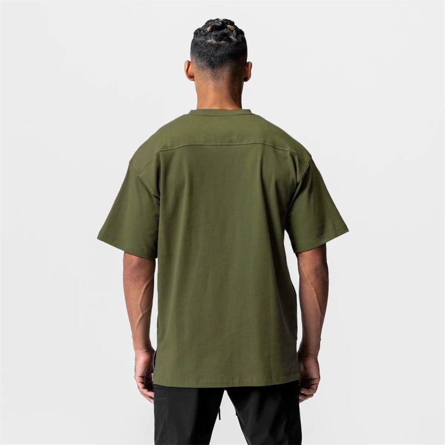 Men's Workout Loose Oversized T-shirt