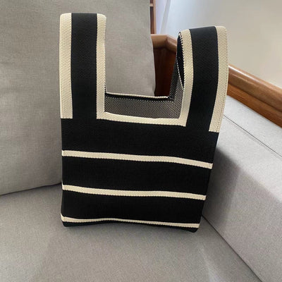 Mini Knot Knit Handbag
