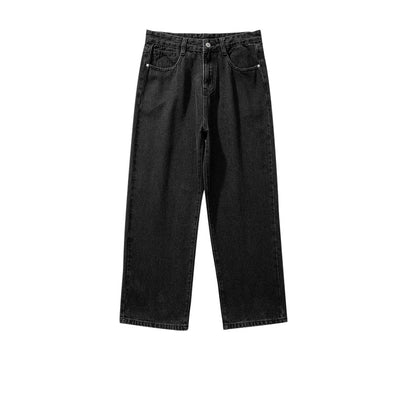 Men's Straight Denim Wide-leg Jeans