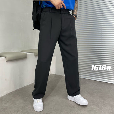 1681 Loose Straight Suit Pants For Men