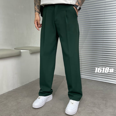 1681 Loose Straight Suit Pants For Men