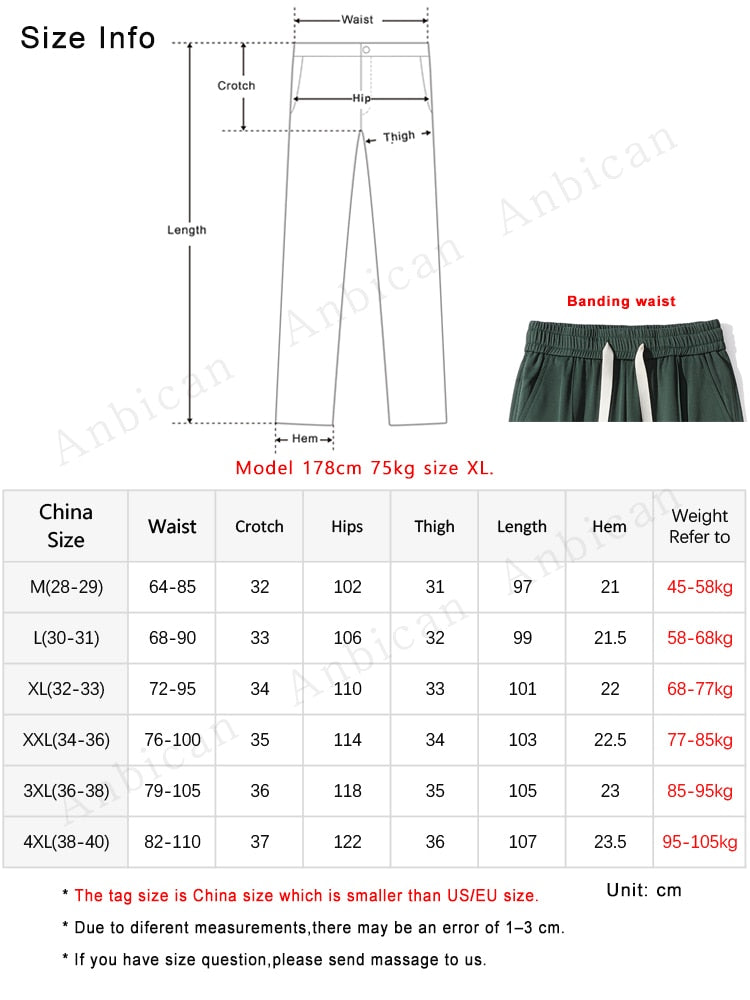 Straight Sweatpants