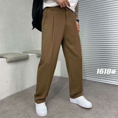 1681 Loose Straight Suit Pants For Men