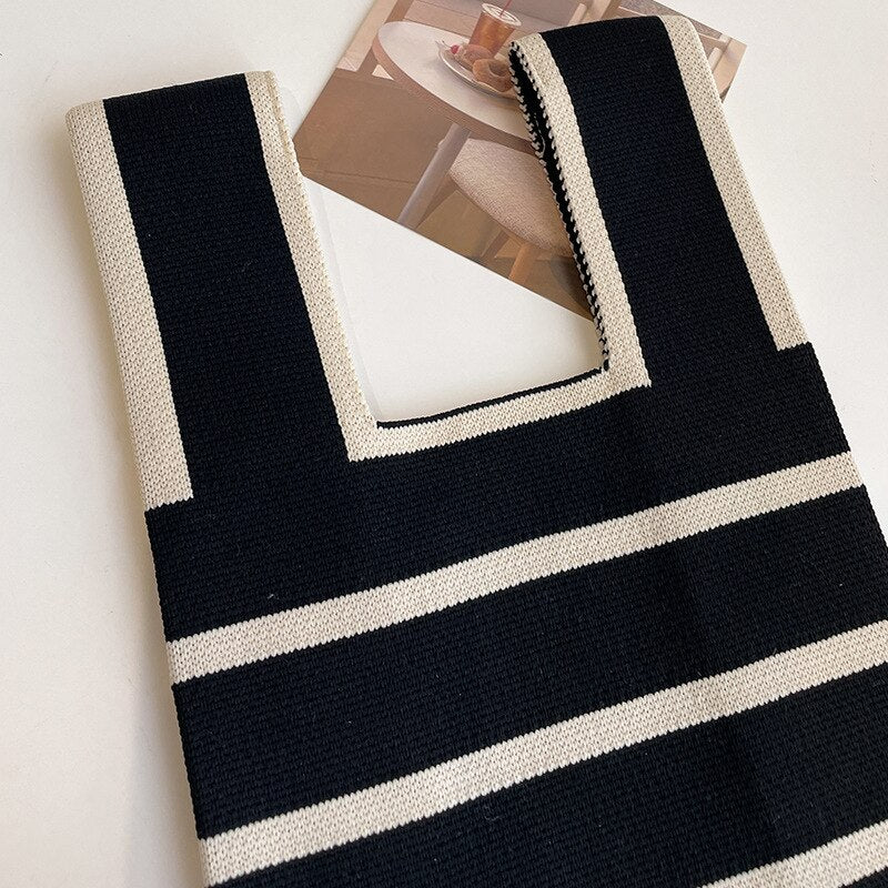 Mini Knot Knit Handbag