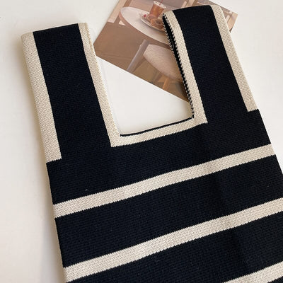 Mini Knot Knit Handbag
