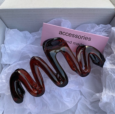 Jelly Wave Hair Claw