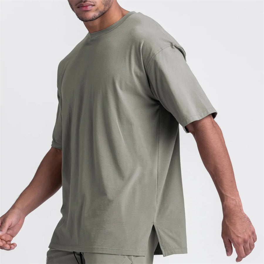 Men's Workout Loose Oversized T-shirt