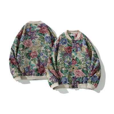 Men's Vintage Baseball Bomber Jacket
