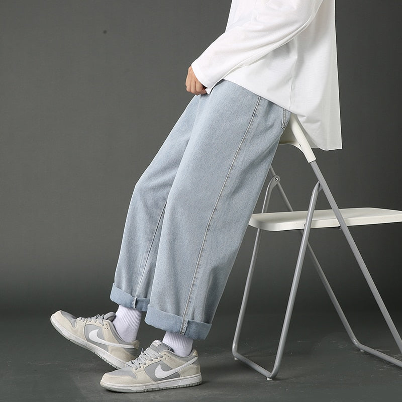 Men's Street Casual Baggy Jeans