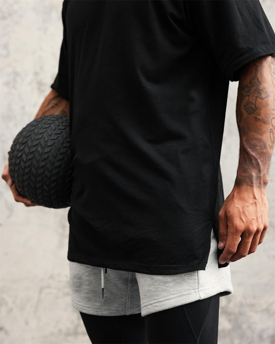 Men's Workout Loose Oversized T-shirt