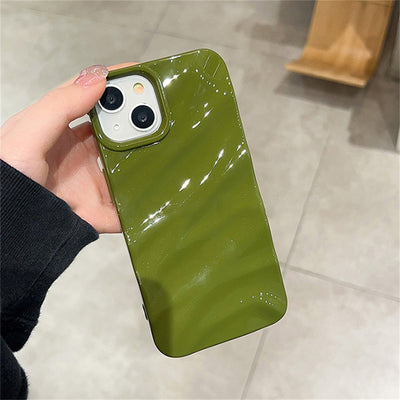 Luxury Silk Pattern Wavy Phone Case