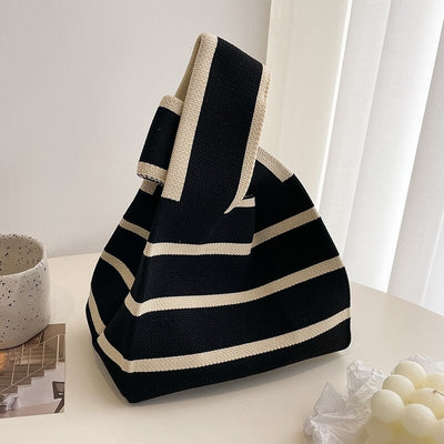 Mini Knot Knit Handbag