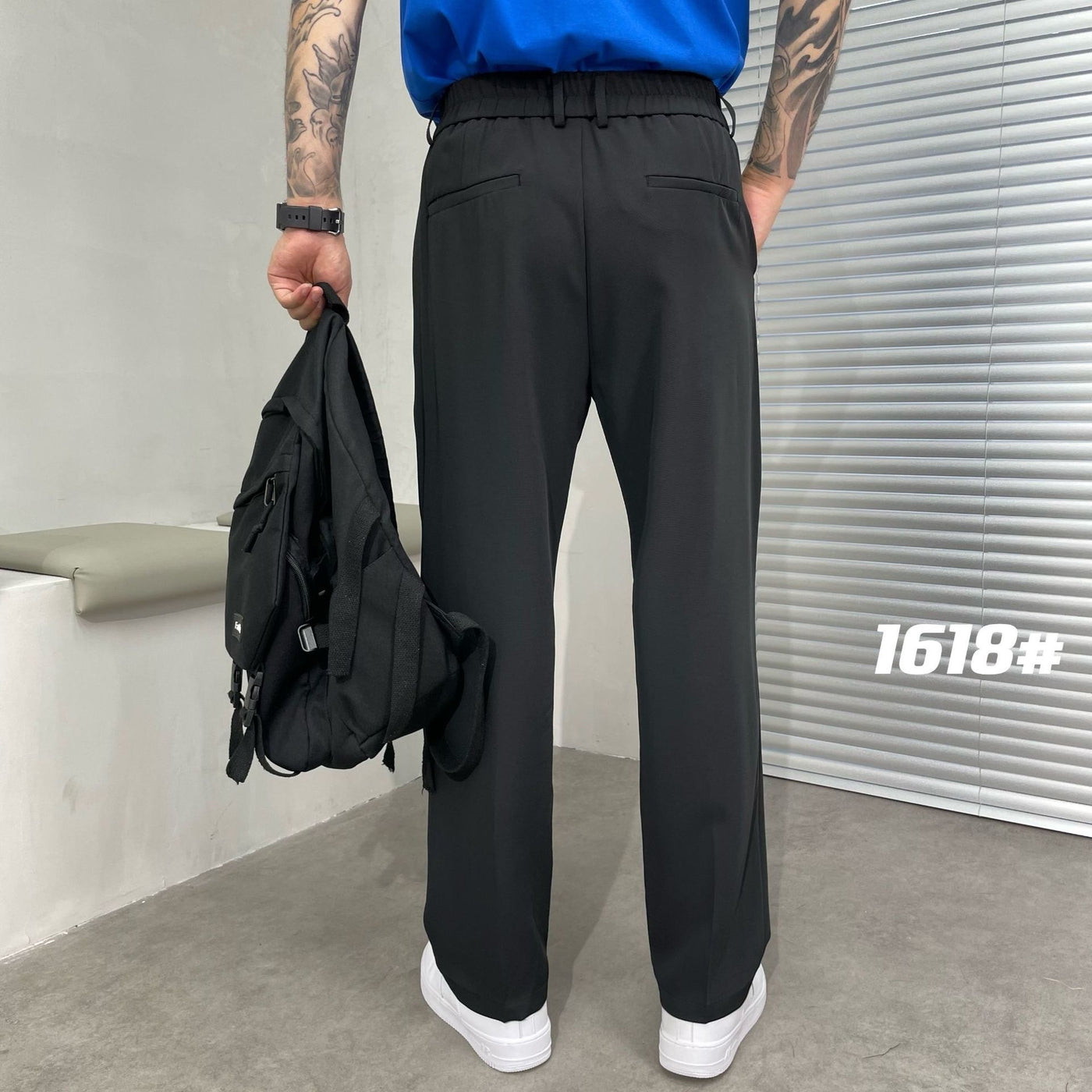 1681 Loose Straight Suit Pants For Men