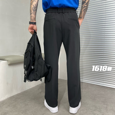 1681 Loose Straight Suit Pants For Men