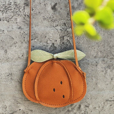 Pumpkin / Pear / Ladybug Crossbody Bag