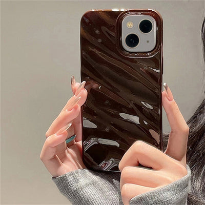 Luxury Silk Pattern Wavy Phone Case