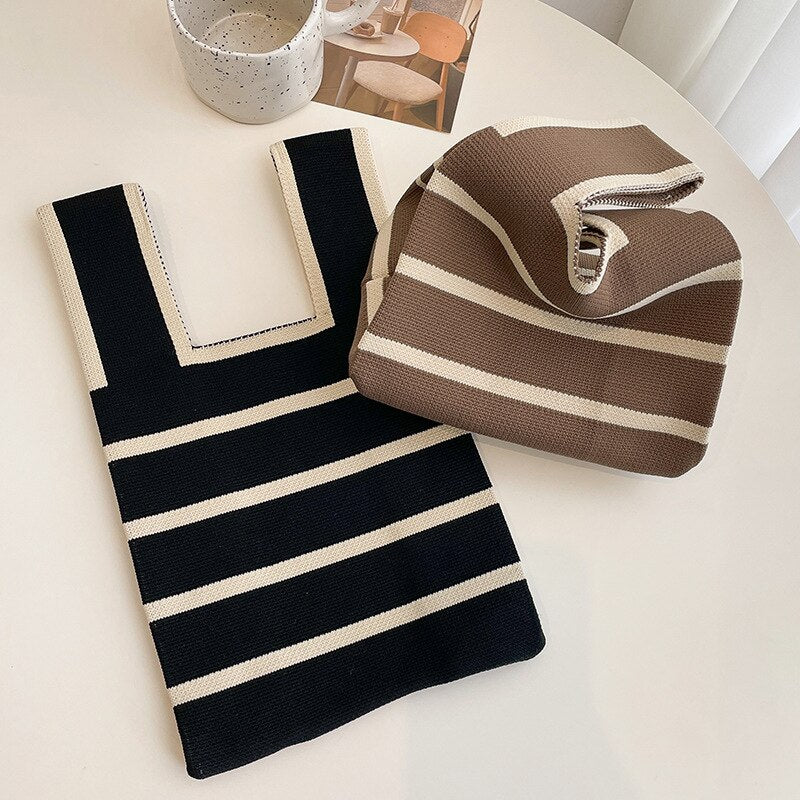 Mini Knot Knit Handbag