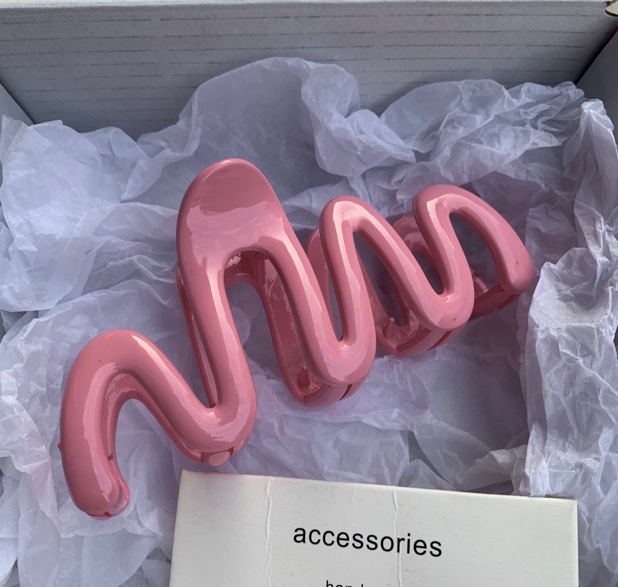 Jelly Wave Hair Claw