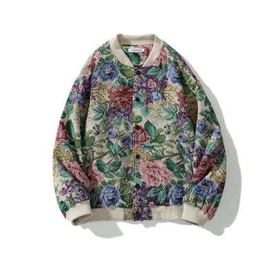 Men's Vintage Baseball Bomber Jacket