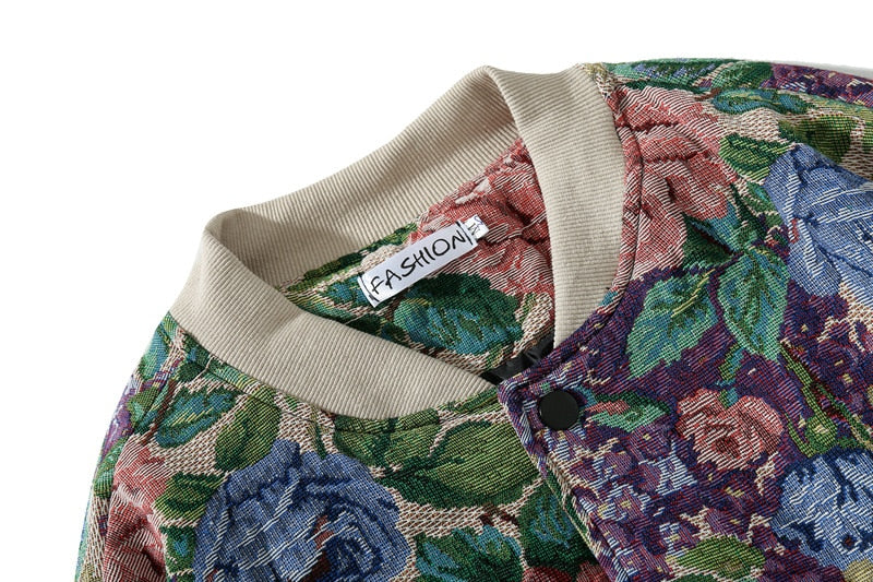 Men's Vintage Baseball Bomber Jacket