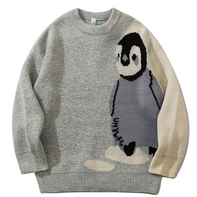 Penguin Knitted Sweater