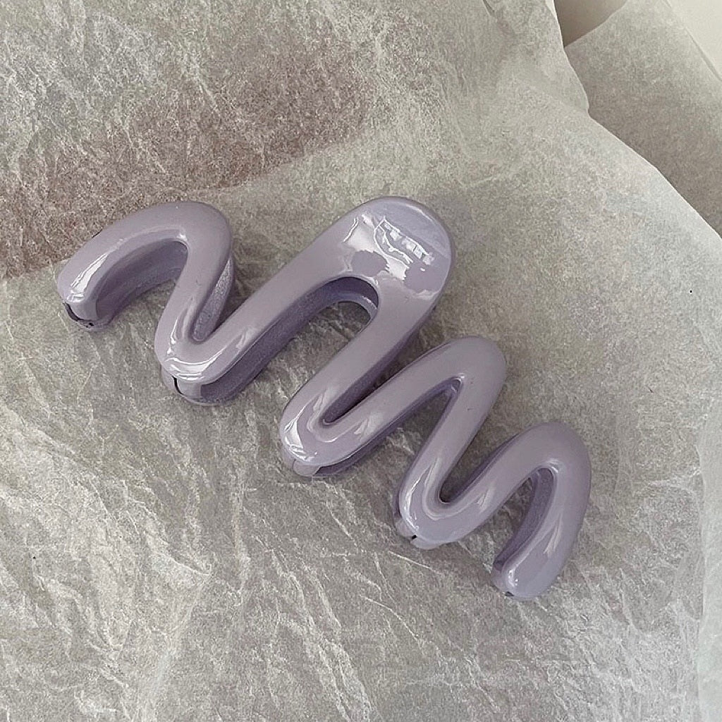 Jelly Wave Hair Claw