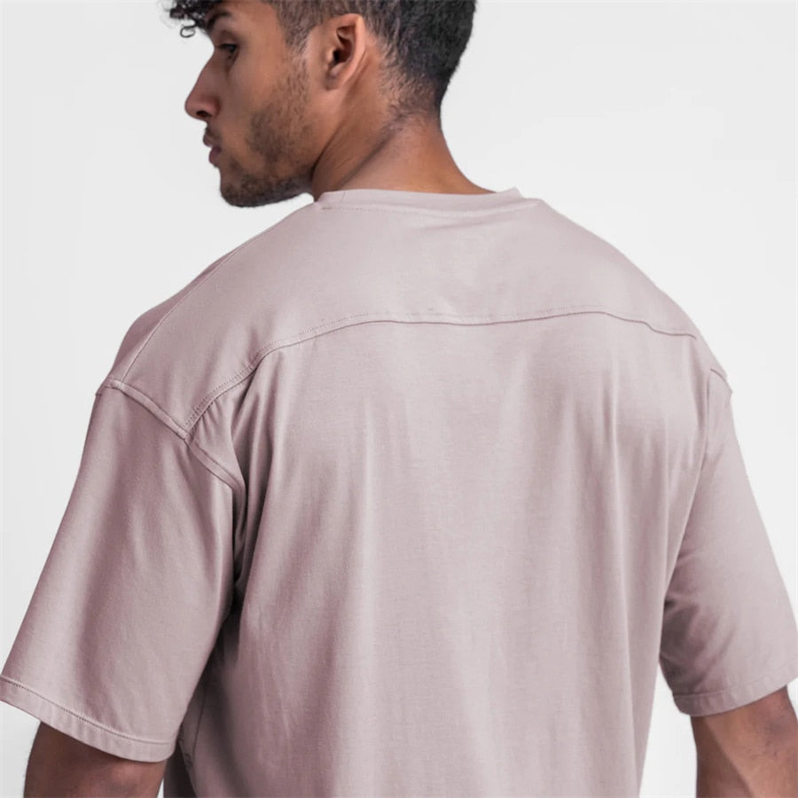 Men's Workout Loose Oversized T-shirt