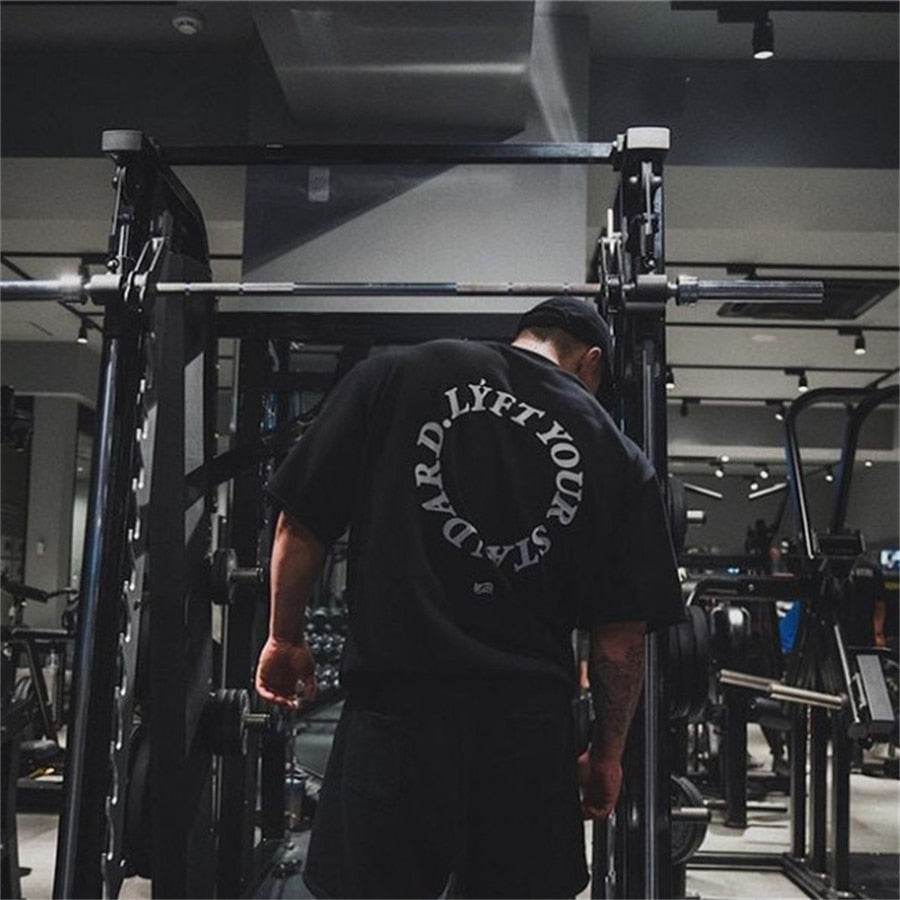 Men's Loose Gym Fitness T-shirt