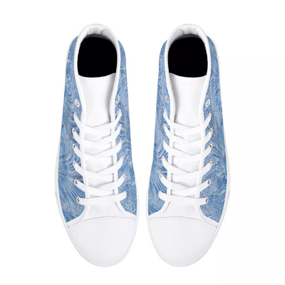 Womens Lightweight High Top Canvas Shoes