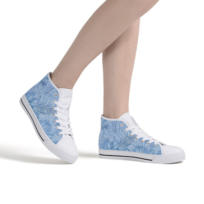 Womens Lightweight High Top Canvas Shoes