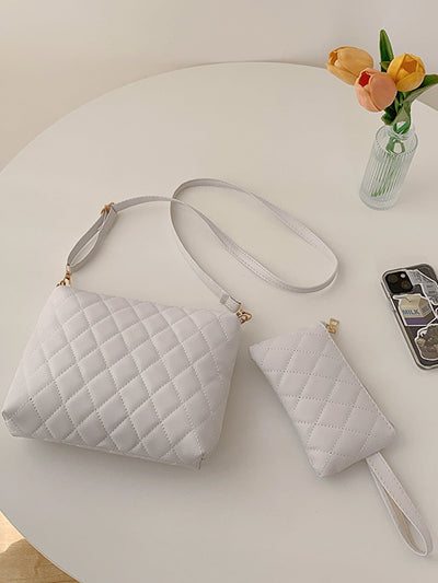 Three-Piece PU Leather Bag Set
