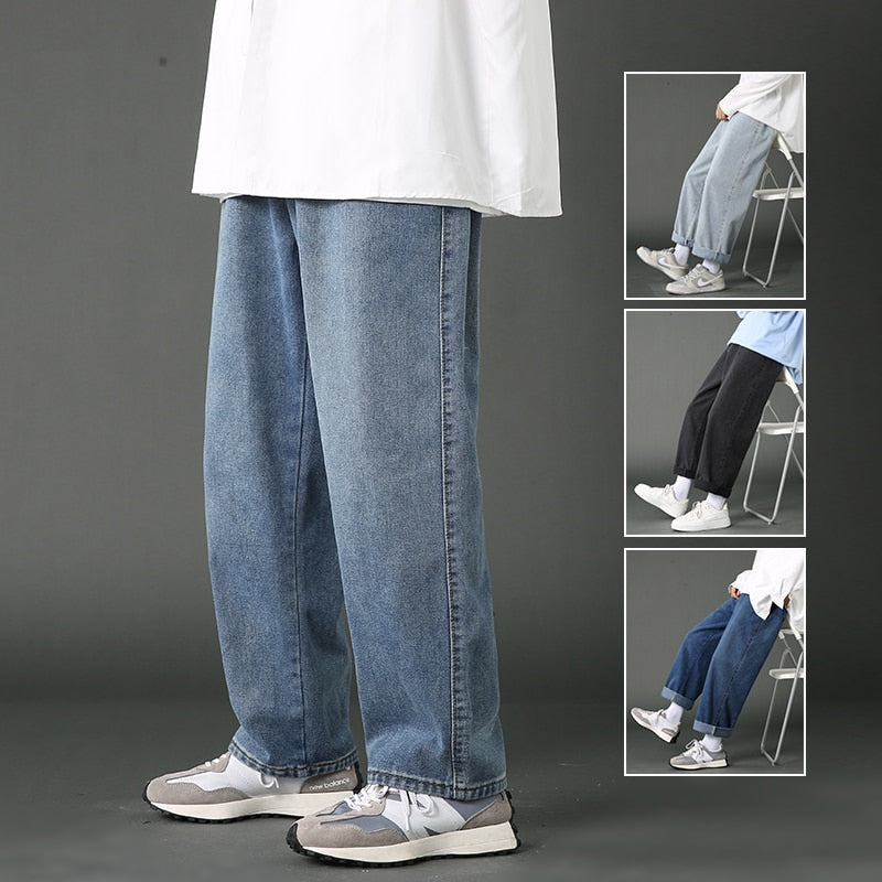 Men's Street Casual Baggy Jeans