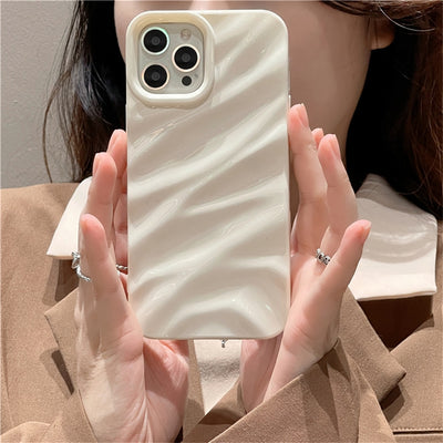 Luxury Silk Pattern Wavy Phone Case