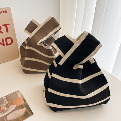 Mini Knot Knit Handbag