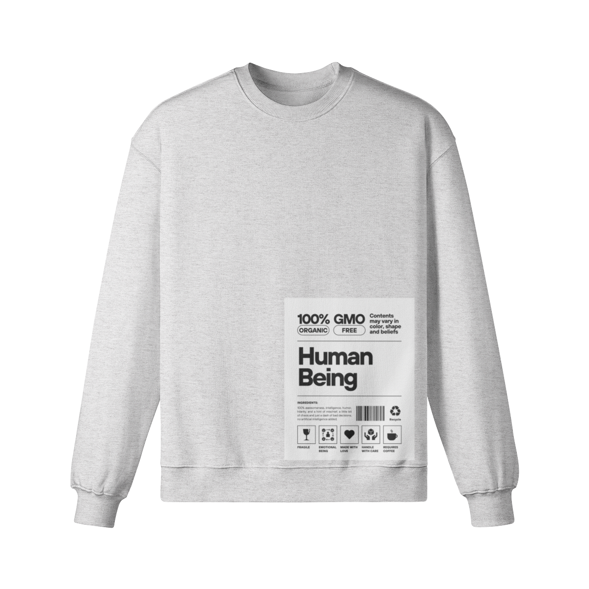 Human Being Oversized Sweatshirt
