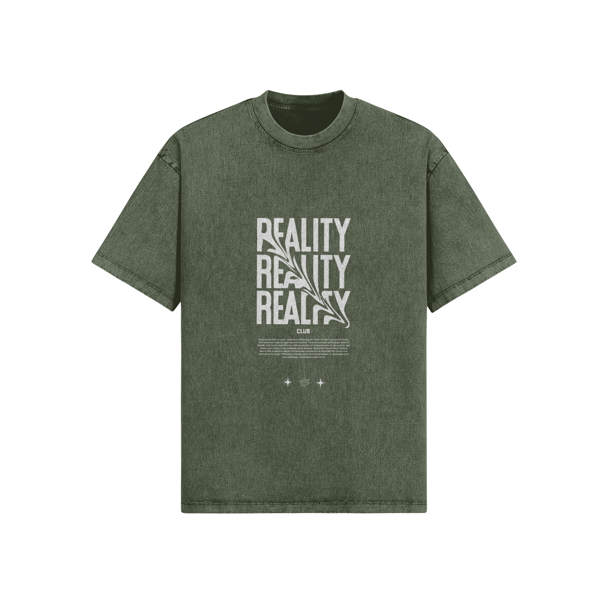 Oversized Men’s Reality Tee